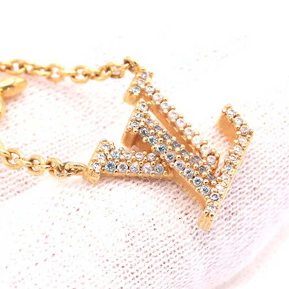 LOUIS VUITTON Gold Necklace - Picture 4 of 7